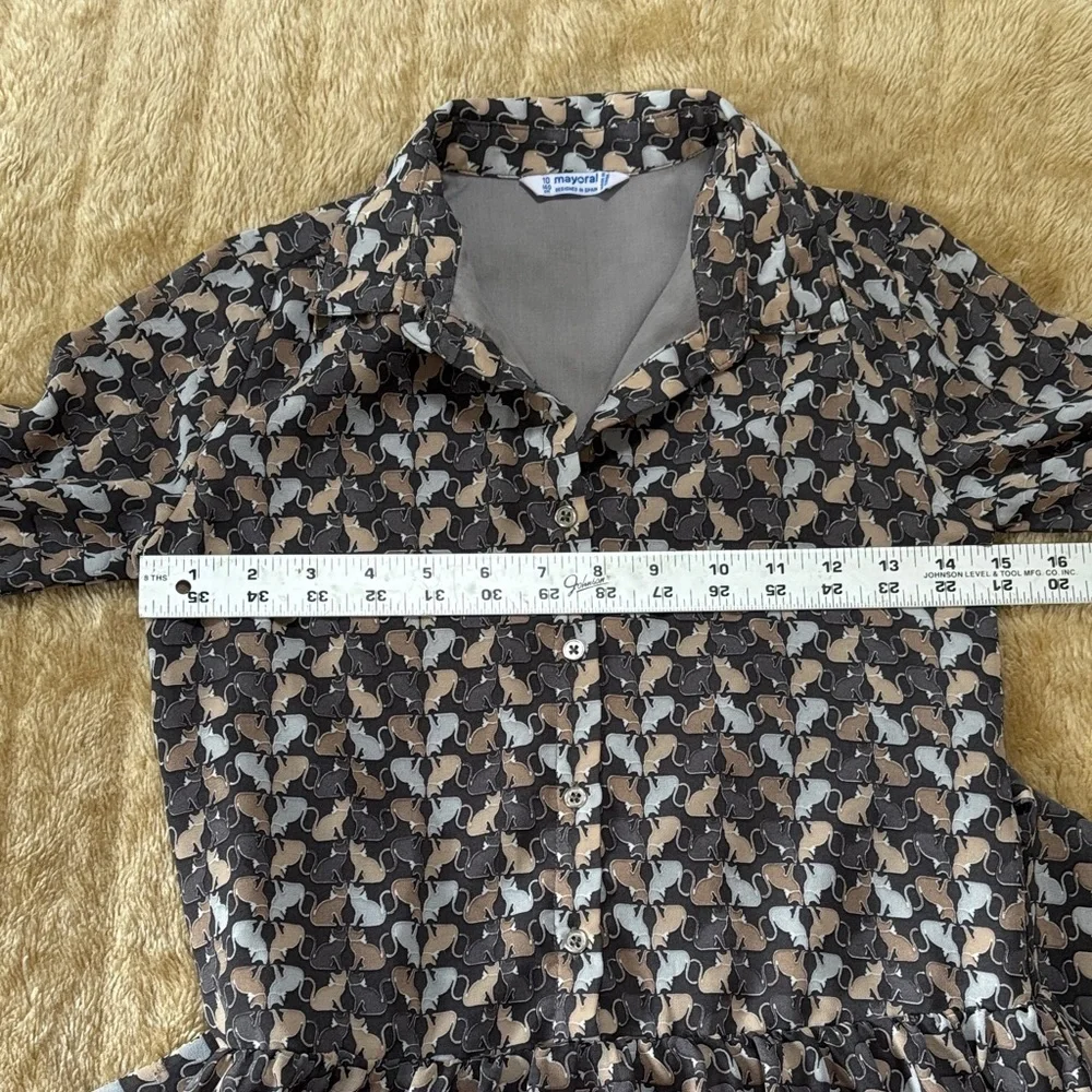 Kitty Cat Patterned Dress